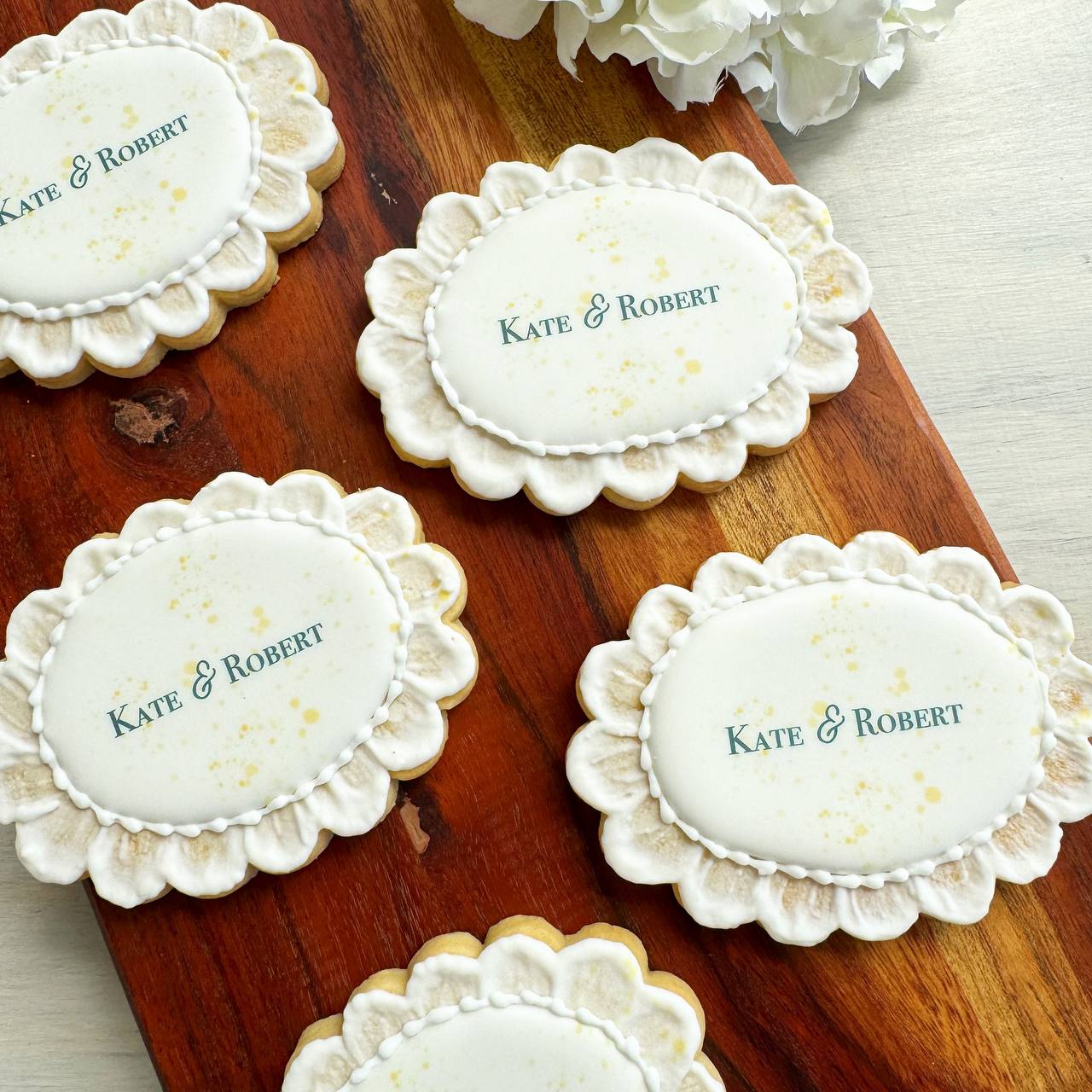 Wedding favors / Bridal Shower Custom Cookies #6